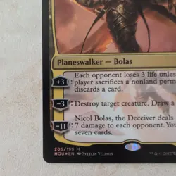 Nicol Bolas, the Deceiver [Hour of Devastation] Foil Near Mint - Image 5