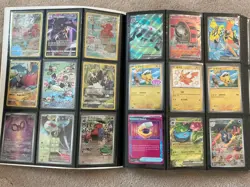 Pokemon Binder Collection w/ Illustration Rares, Ultra Rares + More 1 - Image 1