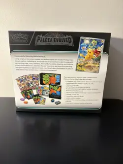 Pokemon Paldea Evolved Elite Trainer Box Pokemon Center Exclusive - SEALED #2 - Image 2
