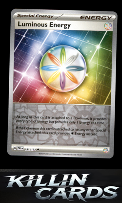 Reverse Holofoil Luminous Energy 191/193 Pokemon Uncommon SV02: Paldea Evolved C - Image 1