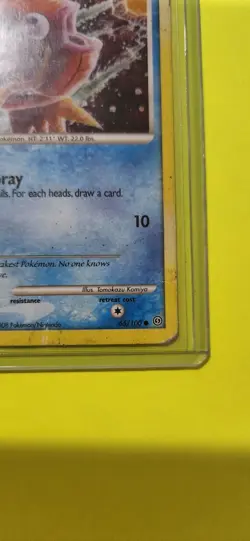 Pokemon TCG Magikarp 65/100 Stormfront Normal MP - Image 3