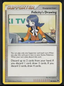 Pokemon Felicity's Drawing #98/106 Great Encounters Near Mint or Better - Image 1