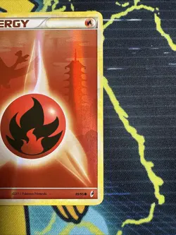 Ho-oh Fire Energy 89/95 Pokemon: Call of Legends REVERSE HOLO 2011 - Image 3