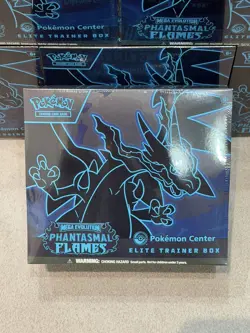 1 x Phantasmal Flames Pokemon Center ETB Elite Trainer Box BRAND NEW SEALED - Image 1