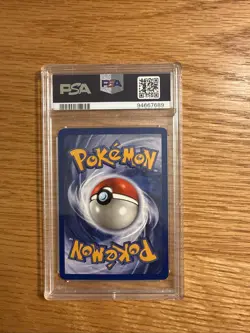 Lapras 1999 Pokemon Fossil Holo Rare 10/62 PSA NM 7 - Image 2