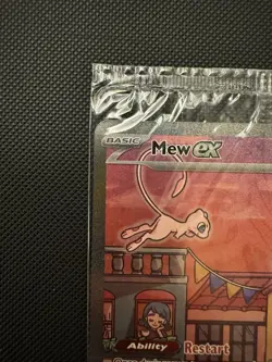 Pokemon TCG Mew EX SVP Blackstar Pokemon 151 UPC Promo SVP053 Sealed - Image 2