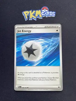 Pokemon TCG Jet Energy Paldea Evolved 190/193 Regular LP. - Image 1