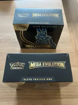 Pokemon TCG MEGA EVOLUTION LUCARIO Elite Trainer Box ETB - Sealed LOT OF 2 - Image 2