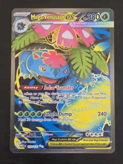 Mega Venusaur EX 155/132 - Mega Evolution - Ultra Rare - Pokemon - Image 1