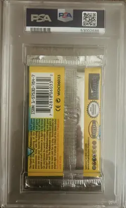 1999 WOTC Pokemon TCG Base Set Booster Pack Gem Mint PSA 10 - Image 2