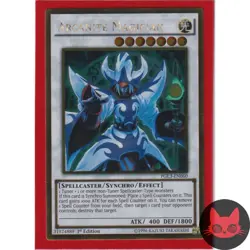 Yugioh Arcanite Magician PGL3-EN060 Gold Rare 1st Edition NM - Image 1