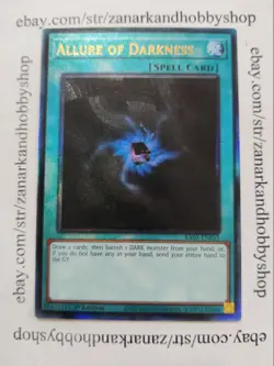 Yugioh Allure of Darkness RA03-EN055 Ultra Rare 1st Ed NM - Image 1