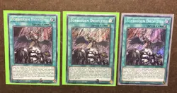 Yugioh - 3x Forbidden Droplet BROL-EN090 - Secret Rare - NM - Image 1