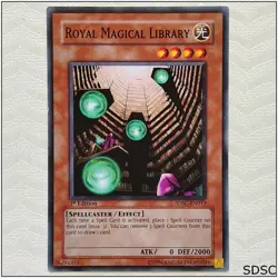 Royal Magical Library - SDSC-EN013 - Common 1st Edition Yugioh - Image 1