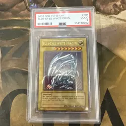 2002 Yugioh Blue Eyes White Dragon - SDK-001 - PSA 2 Unlimited - Image 1