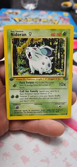 WOTC Vintage Pokemon 1st Edition Jungle /64 PICK YOUR CARD BUILD YOUR SET LP/NM - Image 5