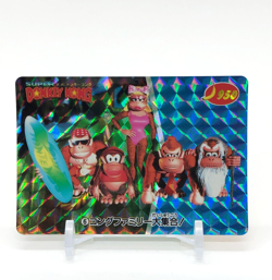 Super Donkey Kong Nintendo TCG Trading Card Holo Amada Japanese Game Japan #6 - Image 1
