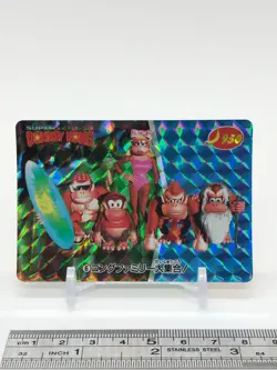 Super Donkey Kong Nintendo TCG Trading Card Holo Amada Japanese Game Japan #6 - Image 2