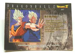 Carte Dragon Ball Z - Trading Cards Chromium Serie 1 - 097 - Amada 1996 - Image 2