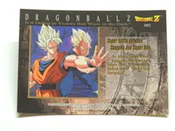 Carte Dragon Ball Z - Trading Cards Chromium Serie 1 - 092 - Amada 1996 - Image 2