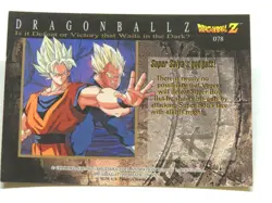 Carte Dragon Ball Z - Trading Cards Chromium Serie 1 - 078 - Amada 1996 - Image 2