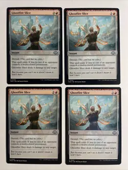 4x Modern Horizons 3 Ghostfire Slice NM/M Magic The Gathering Mtg - Image 1