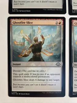 4x Modern Horizons 3 Ghostfire Slice NM/M Magic The Gathering Mtg - Image 2