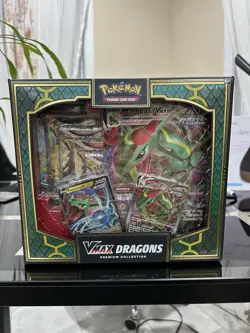Pokemon TCG Sword & Shield Vmax Dragons Premium Collection Box - New Sealed - Image 2