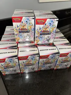 Pokemon TCG Prismatic Evolutions Booster Bundle New Factory Sealed X24 - Image 1