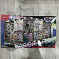 Pokemon TCG Prismatic Evolutions Premium Figure Collection - Brand New Sealed - Image 1