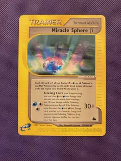 Pokemon - Miracle Sphere B Beta - Skyridge 130/144 - Uncommon - LP - Image 1