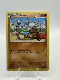 Pokemon TCG Breakthrough Cubone 77/162 Regular Common - Image 1
