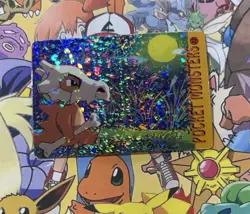 Pokemon Vintage Pocket Monsters Vending HOLO Prism Sticker 1999 Bandai Nintendo - Image 2