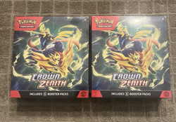 LOT OF 2 POKEMON CROWN ZENITH FACTORY SEALED BOOSTER BUNDLES - Image 1