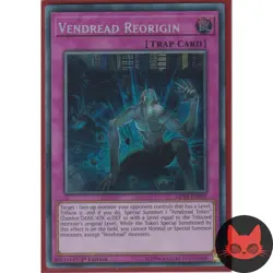Yugioh Vendread Reorigin MP18-EN090 Secret Rare 1st Edition NM - Image 1