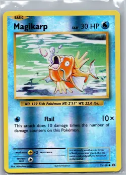 Magikarp 33/108 Reverse Holo XY - Evolutions - Pokemon Card - NM - Image 1