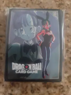 Dragon Ball Super Card Game Bandai Fest Exclusive Bunny Bulma Sleeves Sealed - Image 1