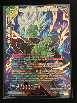 Dragon Ball Super Card Game Fused Zamasu Building a Utopia SPR Foil Card - Image 1
