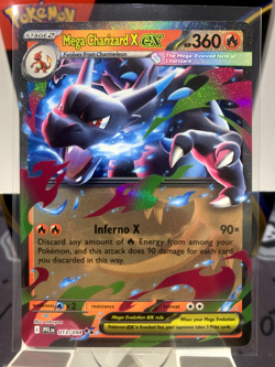 Mega Charizard X ex #013/094 - Phantasmal Flames Pokemon Card English TCG - NM - Image 1
