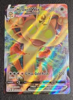 Meowth VMAX SWSH005 SWSH: Sword & Shield Promo Cards Holo - Image 1