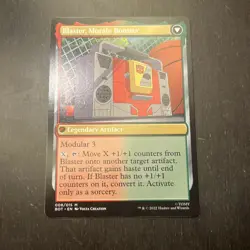 MTG STARTER COMMANDER DECK - Blaster, Combat DJ - R/G Artifacts - Image 2