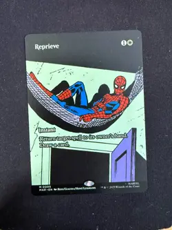 Reprieve (BORDERLESS) Marvel's Spider-Man - Magic/MTG - Image 1