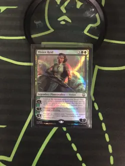 MTG Magic The Gathering Vivien Reid Ripple Foil Planeswalker Commander - Image 2