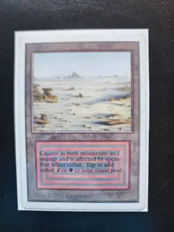 Badlands Magic: The Gathering MTG x1 Unlimited Edition Heavily Played HP English - Image 3