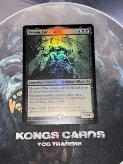 MTG Venom, Eddie Brock SPE 0012 Mythic FOIL - Image 1