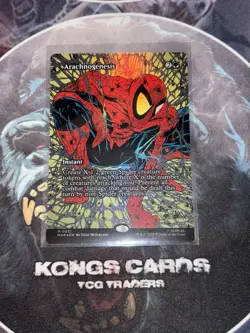 MTG Arachnogenesis 0031 Borderless FOIL Mythic - Image 1