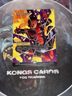 MTG Parallel Lives 0036 (Borderless) NON FOIL Spider Man MYTHIC - Image 1