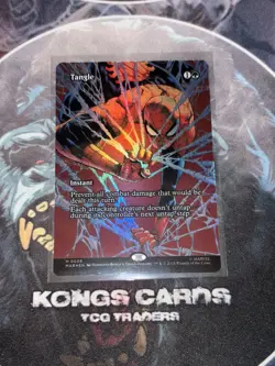 MTG Tangle 0038 (Borderless) FOIL Spider Man MYTHIC - Image 1