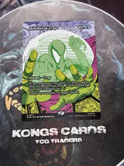 MTG Mindbreak Trap 0011 (Borderless) NON FOIL Spider Man MYTHIC - Image 1