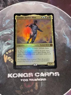 MTG Cosmic Spider-Man FOIL 0127 Mythic - Image 1